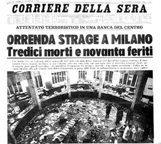 NEL SEGRETO DI PIAZZA FONTANA C’E’ ANCHE IL MOSSAD: VECCHI E NUOVI SCENARI