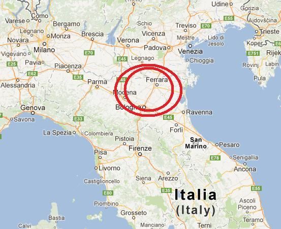IL TERREMOTO IN EMILIA