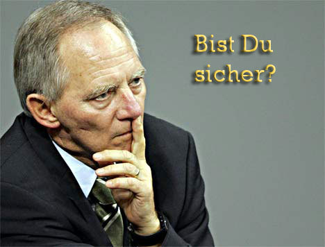 SCHAEUBLE, IL FISCAL COMPACT E GLI EUROBOND