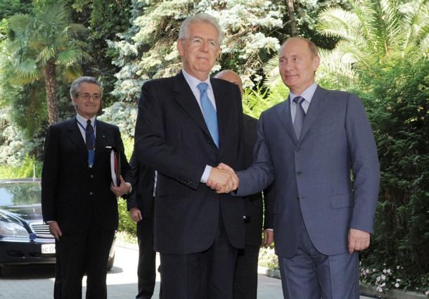 MONTI ALLA CORTE DI PUTIN, PUTIN ALLA CORTE DEL FMI