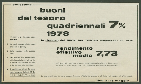 PERCHE’ CHI COMPRA TITOLI DI STATO COMMETTE REATO
