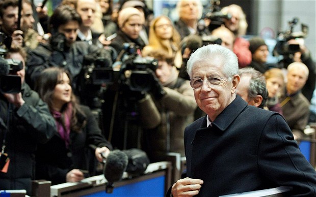 MARIO MONTI, INNOCENTE COLPEVOLE: MODESTA PSICOPATOLOGIA DI UN BURATTINAIO