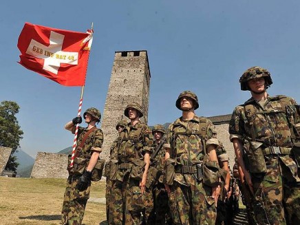 GUERRA CIVILE EUROPEA IN VISTA ? LA SVIZZERA SI PREPARA
