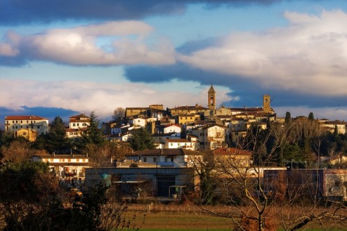 SULLE RIDENTI COLLINE TOSCANE
