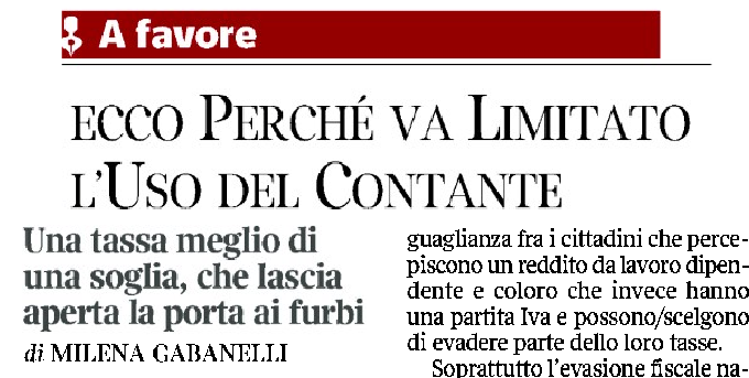 LA SOCIETA' SENZA CONTANTI E' ALLE PORTE E CON DELLE MACABRE IMPLICAZIONI