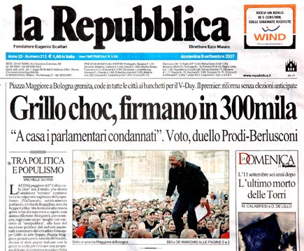 PERCHE’ M5S O INGROIA O ALTRE “NOVITA’” POLITICHE NON CAMBIERANNO UN BEL NIENTE
