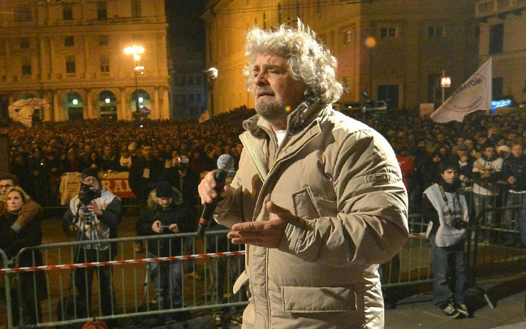 METTI UNA SERATA AL COMIZIO DEL MOVIMENTO 5 STELLE