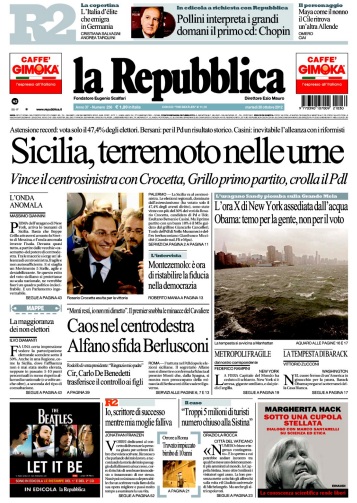 APPELLI A GRILLO SU REPUBBLICA, IL CORAGGIO DEL GIORNO DOPO