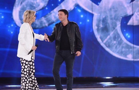 MATTEO RENZI E MARIA DE FILIPPI GESTISCONO IL PIANTO