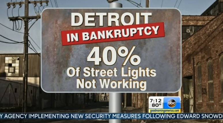 DETROIT IN BANCAROTTA, MODELLO DI FALLIMENTO ANCHE PER L'EUROPA ?