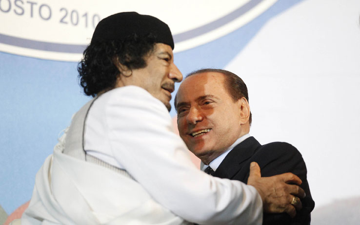 SIC TRANSIT GLORIA MUNDI SE VALE PER GHEDDAFI VALE ANCHE PER BERLUSCONI
