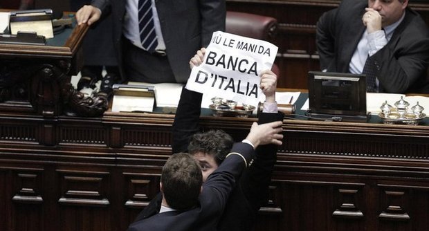 IL “PROBLEMUCCIO” DELL’ ORO DOPO L'APPROVAZIONE DEL DECRETO SU BANKITALIA