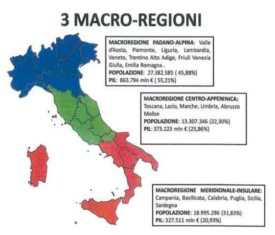 S ALLE MACROREGIONI MA IN UN'EUROPA UNITA E NEUTRALE