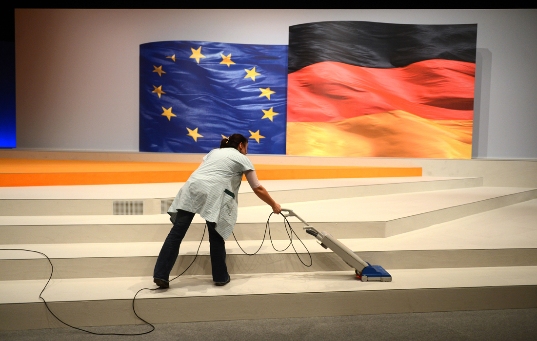 IL RISULTATO DELLE ELEZIONI EUROPEE E’ SCONTATO: IN CASO DI STALLO ( prevedibile) CONTINUERA’ A COMANDARE LA GERMANIA