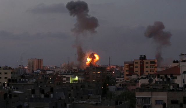 GAZA IERI, IN UNA FOTO