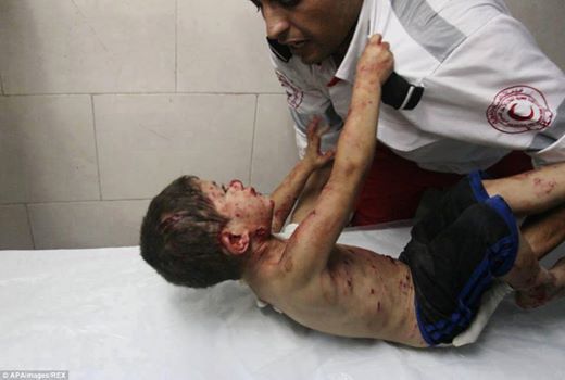 ALLA FAMIGLIA DELLA MILLESIMA VITTIMA DEL GENOCIDIO AD OPERA DEGLI ISRAELIANI A GAZA