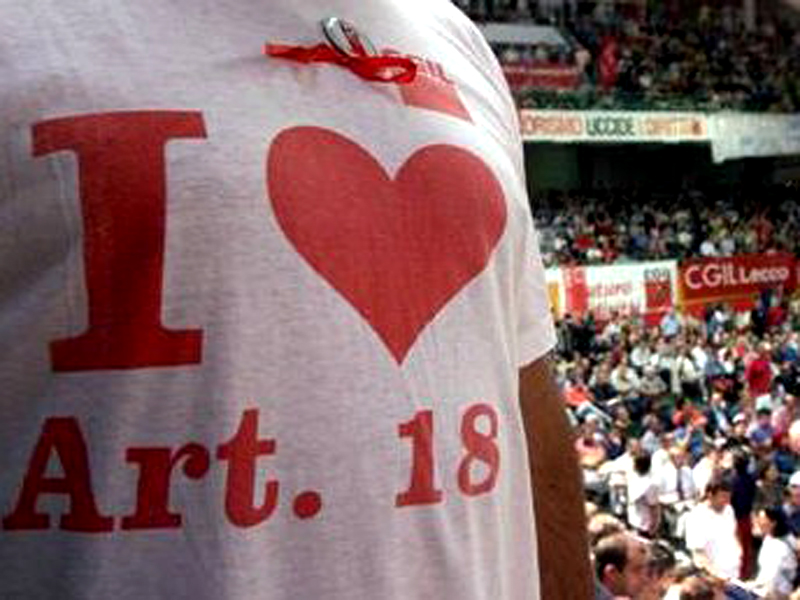 SOLUZIONE ALL’ARTICOLO 18