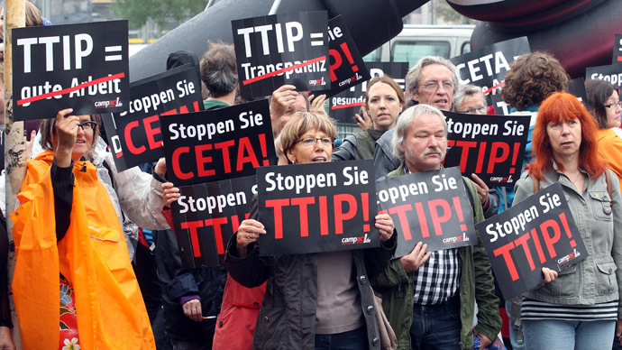 L'EUROPA PROTESTA CONTRO IL TTIP
