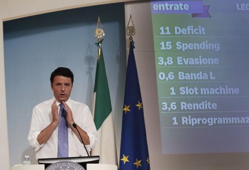 RENZI LA MANOVRA COL BOTTO (LETTERALMENTE)