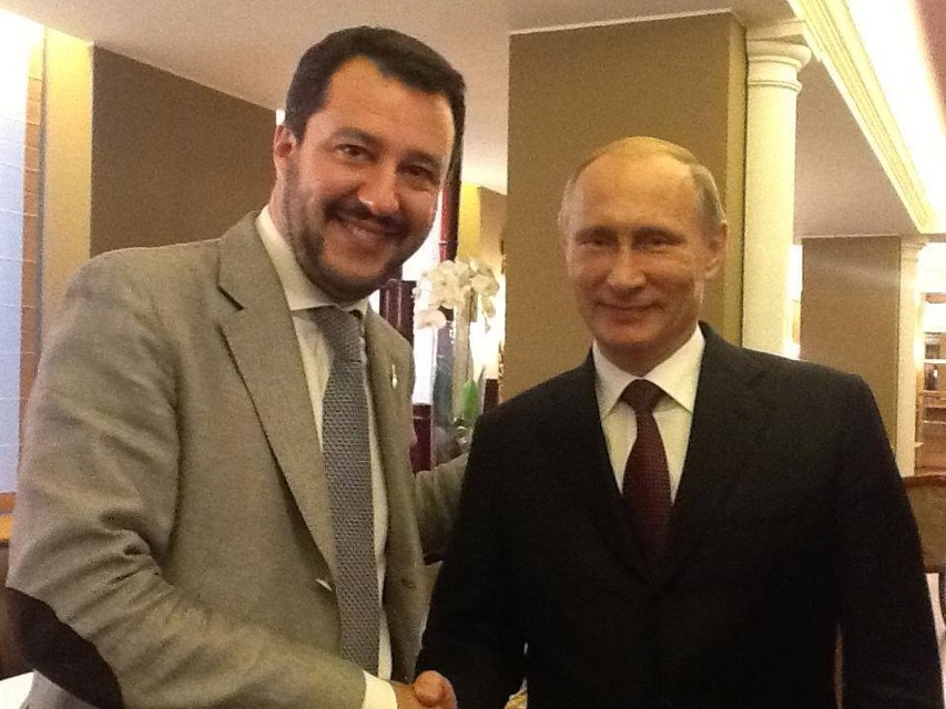 IL TOCCO DEL MALE: CHI TOCCA I RUSSI MUORE (DA SALVINI A LE PEN)