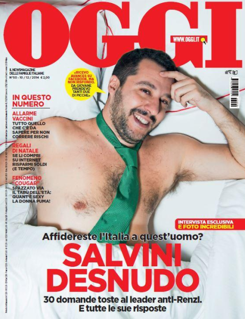 SALVINI, IL NUOVO PRODOTTO DELLO SHOW BIPOLARISTA