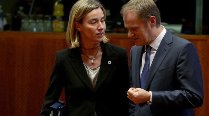 TSIPRAS, L'UE E LE NUOVE SANZIONI ALLA RUSSIA PROPOSTE DA TUSK (SCAVALCANDO MOGHERINI)