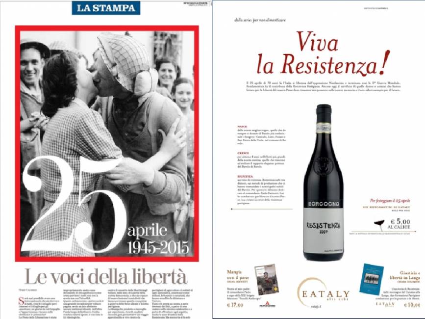 IL 25 APRILE DI OSCAR FARINETTI