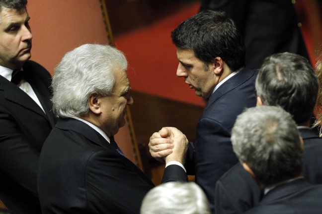 MARCIUME POLITICO ITALIANO. IL TEATRINO FRA RENZI, BERLUSCONI, ALFANO E VERDINI