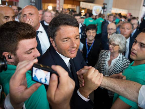 RENZI PARLA AGLI IDIOTI