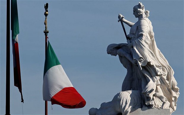 IL CROLLO DELLE BANCHE ITALIANE RISCHIA DI GETTARE NEL CAOS IL SISTEMA FINANZIARIO EUROPEO