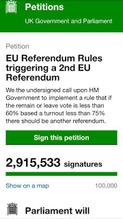 LA BUFALA DI TRE MILIONI DI FIRME PER RIFARE IL REFERENDUM BREXIT...