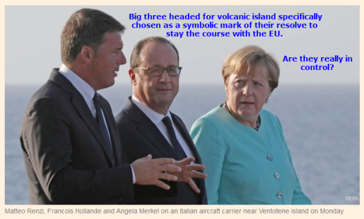 IL VULCANO DELL’UE STA PER ESPLODERE ?