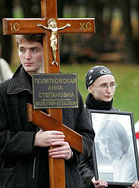 LA MORTE DI ANNA POLITKOVSKAJA E I MEDIA OCCIDENTALI