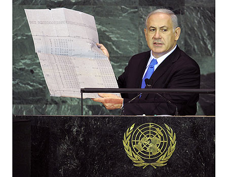 LA PATOLOGIA DEL MALE – IL DISCORSO DI NETANYAHU ALL'ONU