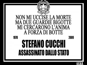 STEFANO CUCCHI. NON MI UCCISE LA MORTE