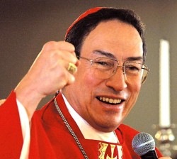 IL CARDINALE GOLPISTA MARADIAGA CONTESTATO ALL'ISTITUTO ITALO-LATINO-AMERICANO