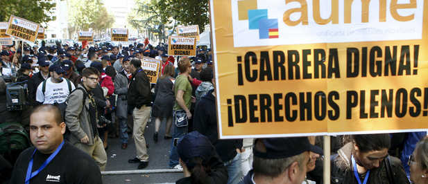 LA SPAGNA E' SULLE SPINE