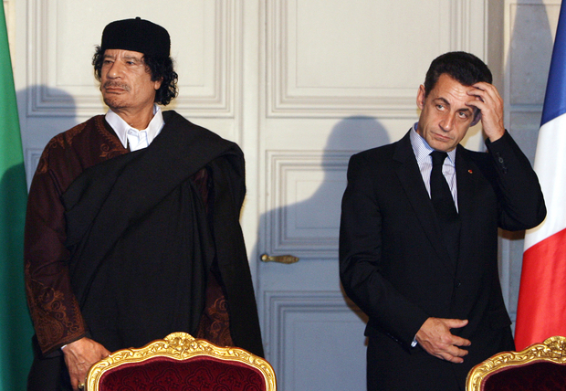 MA QUALE GHEDDAFI SARKO' HA DICHIARATO GUERRA ALL' ITALIA