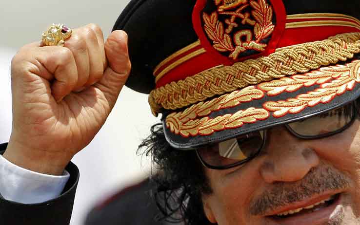L DOVE SI AMA ANCORA GHEDDAFI