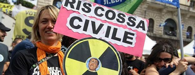 GLI ITALIANI HANNO DETTO NO AL NUCLEARE E ALL'ACQUA MERCE