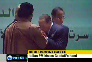 GHEDDAFI E LA PUTREFAZIONE MORALE DELL’IMPERO