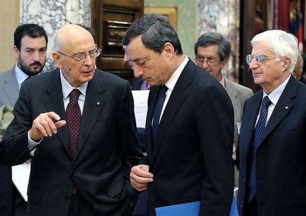 DRAGHI E NAPOLITANO DEVONO ESSERE ARRESTATI E PROCESSATI