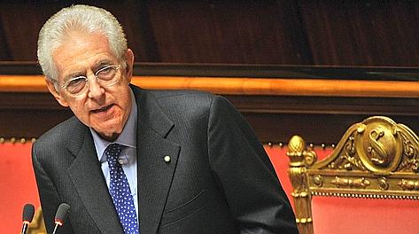 MONTI NEGA LA SUA CONNESSIONE CON I POTERI FORTI