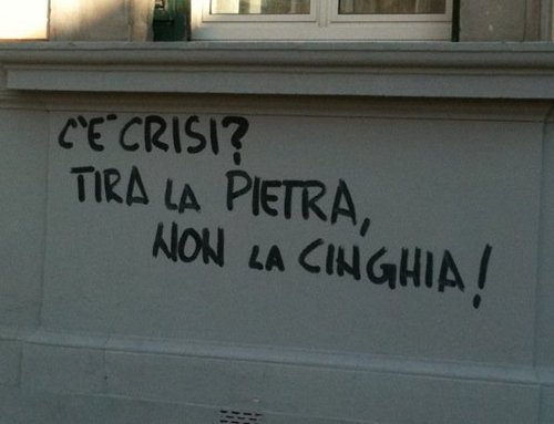 TROPPO BENESTANTI PER RIBELLARCI ?