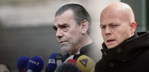 Les avocats Frank Berton et Sven Mary.