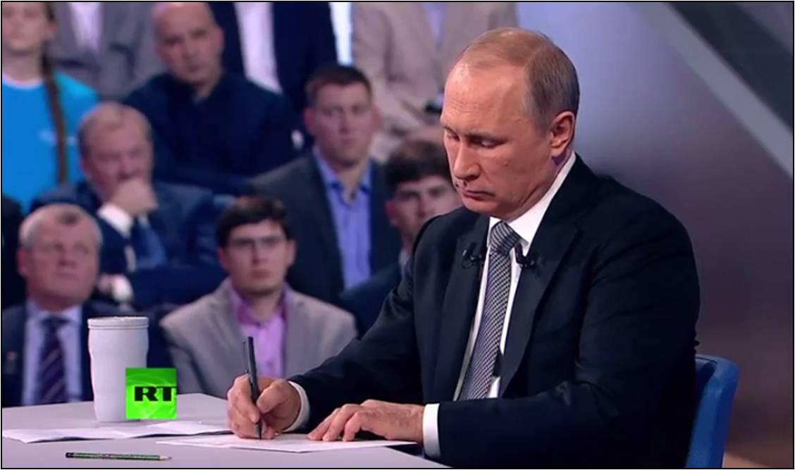 Egregio Presidente Putin