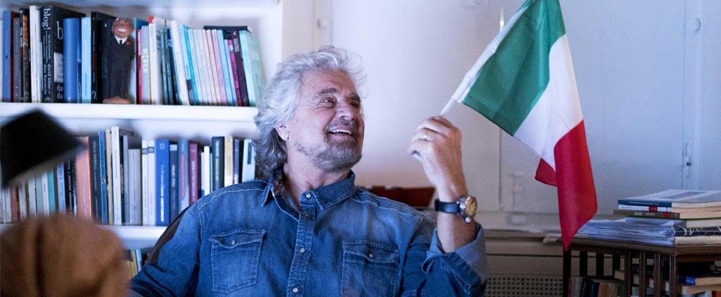 Sul discorso patriottico di Beppe Grillo