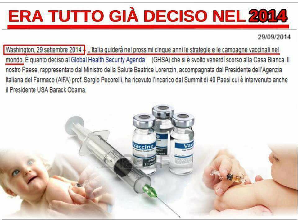 Glaxo: non avrai altro vaccino all'infuori di me