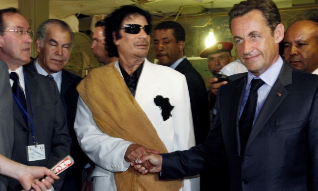 Il fantasma di Gheddafi perseguita Sarko