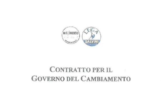 Contratto per il governo del cambiamento